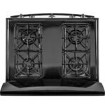 GE 4.8 Cu. Ft. Freestanding Gas Range Black from Kings Outlet