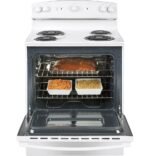 GE 5.0 Cu. Ft. Freestanding Electric Range White from Kings Outlet