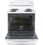 GE 5.0 Cu. Ft. Freestanding Electric Range White from Kings Outlet