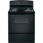 GE 5.0 Cu. Ft. Freestanding Electric Range Black from Kings Outlet
