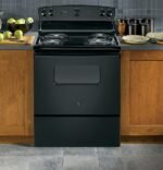 GE 5.0 Cu. Ft. Freestanding Electric Range Black from Kings Outlet
