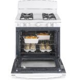 GE 4.8 Cu. Ft. Freestanding Gas Range White from Kings Outlet