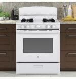 GE 4.8 Cu. Ft. Freestanding Gas Range White from Kings Outlet