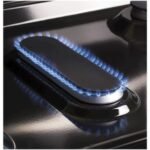 GE - 5.0 Cu. Ft. Freestanding Gas Range - Black - Image 6