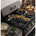 GE - 5.0 Cu. Ft. Freestanding Gas Range - Slate - Image 6