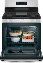 GE - 5.0 Cu. Ft. Freestanding Gas Range - Stainless Steel - Image 6