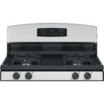 GE - 4.8 Cu. Ft. Freestanding Gas Range - Stainless Steel - Image 3