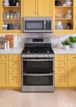 GE - 6.8 Cu. Ft. Freestanding Double-Oven Gas Convection Range with Self-Steam Cleaning and No-Preheat Air Fry - Stainless Steel - Image 7