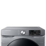 Samsung 7.5 Cu. Ft. Stackable Smart Gas Dryer Steam Sanitize+ Platinum from Kings Outlet