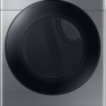 Samsung - 7.5 Cu. Ft. Stackable Smart Electric Dryer with Steam Sanitize+ - Platinum