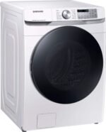 Samsung 4.5 Cu. Ft. High-Efficiency Stackable Smart Front Load Washer Steam Super Speed Wash from Kings Outlet