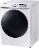 Samsung - 4.5 Cu. Ft. High-Efficiency Stackable Smart Front Load Washer with Steam and Super Speed Wash - White - Image 6