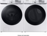 Samsung - 7.5 Cu. Ft. Stackable Smart Electric Dryer with Steam Sanitize+ - White - Image 6
