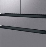 Samsung - BESPOKE 23 cu. ft. 4-Door French Door Counter Depth Smart Refrigerator with AutoFill Water Pitcher - Stainless Steel - Image 7
