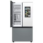 Samsung BESPOKE 24 cu. ft. 3-Door French Door Counter Depth Smart Refrigerator Family Hub from Kings Outlet