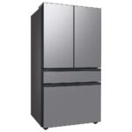 Samsung - BESPOKE 29 cu. ft. 4-Door French Door Smart Refrigerator with AutoFill Water Pitcher - Stainless Steel - Image 2