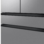 Samsung - BESPOKE 29 cu. ft. 4-Door French Door Smart Refrigerator with AutoFill Water Pitcher - Stainless Steel - Image 7