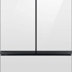 Samsung BESPOKE 30 cu. ft. 3-Door French Door Smart Refrigerator Beverage Center White Glass from Kings Outlet