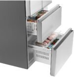 Haier 15.0 Cu. Ft. 4-Door French Door Refrigerator Quick Cool Freeze Stainless Steel from Kings Outlet