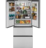 Haier 15.0 Cu. Ft. 4-Door French Door Refrigerator Quick Cool Freeze Stainless Steel from Kings Outlet