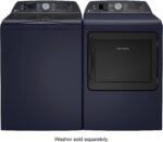 GE Profile - 7.3 Cu. Ft. Smart Gas Dryer with Fabric Refresh, Steam, and Washer Link - Sapphire Blue - Image 6