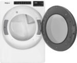 Whirlpool 7.4 Cu. Ft. Stackable Electric Dryer Wrinkle Shield White from Kings Outlet