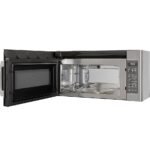 GE Profile - Profile Series 1.7 Cu. Ft. Convection Over-the-Range Microwave with Sensor Cooking and Chef Connect - Stainless Steel - Image 2