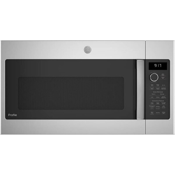 GE Profile Profile Series 1.7 Cu. Ft. Convection Over-the-Range Microwave Sensor Cooking Chef Connect from Kings Outlet