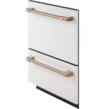 Café - 24" Top Control Built-In Double Drawer Dishwasher, Customizable - Matte White - Image 7