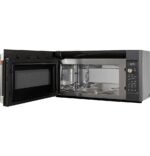 Café - 1.7 Cu. Ft. Convection Over-the-Range Microwave with Sensor Cooking and Air Fry - Matte Black - Image 3