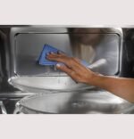 GE Profile - Profile Series 1.7 Cu. Ft. Convection Over-the-Range Microwave with Sensor Cooking and Chef Connect - Black Stainless Steel - Image 4