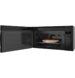 GE Profile - Profile Series 1.7 Cu. Ft. Convection Over-the-Range Microwave with Sensor Cooking and Chef Connect - Black - Image 2