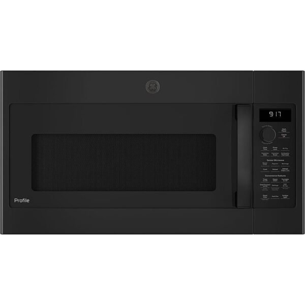 GE Profile Profile Series 1.7 Cu. Ft. Convection Over-the-Range Microwave Sensor Cooking Chef Connect from Kings Outlet