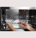 GE Profile - Profile Series 1.7 Cu. Ft. Convection Over-the-Range Microwave with Sensor Cooking and Chef Connect - Black - Image 7