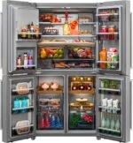 KitchenAid - 19.4 Cu. Ft. French Door Refrigerator with Flexible Temperature Zone - Stainless Steel - Image 6