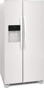 Frigidaire - 22.3 Cu. Ft. Side-by-Side Refrigerator with EvenTemp Cooling System - White - Image 2