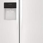 Frigidaire - 22.3 Cu. Ft. Side-by-Side Refrigerator with EvenTemp Cooling System - White