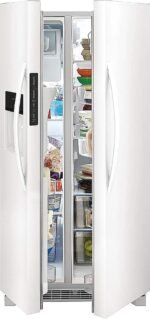 Frigidaire - 22.3 Cu. Ft. Side-by-Side Refrigerator with EvenTemp Cooling System - White - Image 7