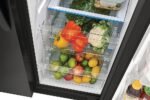 Frigidaire - 22.3 Cu. Ft. Side-by-Side Refrigerator with EvenTemp Cooling System - Black Stainless Steel - Image 6