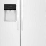 Frigidaire - 25.6 Cu. Ft. Side-by-Side Refrigerator with EvenTemp Cooling System - White