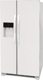 Frigidaire - 25.6 Cu. Ft. Side-by-Side Refrigerator with EvenTemp Cooling System - White - Image 3