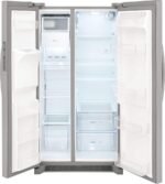 Frigidaire - 25.6 Cu. Ft. Side-by-Side Refrigerator - Stainless Steel - Image 6