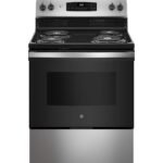 GE - 5.0 Cu. Ft. Freestanding Electric Range - Stainless Steel
