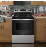 GE - 5.0 Cu. Ft. Freestanding Electric Range - Stainless Steel - Image 6