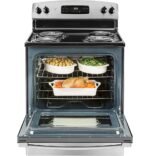 GE 5.0 Cu. Ft. Freestanding Electric Range Stainless Steel from Kings Outlet