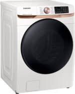 Samsung 5.0 Cu. Ft. High-Efficiency Stackable Smart Front Load Washer Steam Super Speed Wash from Kings Outlet
