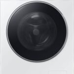 Samsung - 2.5 Cu. Ft. High-Efficiency Stackable Smart Front Load Washer with Steam and AI Smart Dial - White