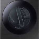 Samsung - BESPOKE 7.6 Cu. Ft. Stackable Smart Electric Dryer with Steam and Super Speed Dry - Brushed Black