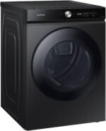 Samsung - BESPOKE 7.6 Cu. Ft. Stackable Smart Electric Dryer with Steam and Super Speed Dry - Brushed Black - Image 5