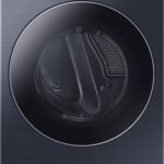 Samsung - BESPOKE 7.6 Cu. Ft. Stackable Smart Electric Dryer with Steam and AI Optimal Dry - Brushed Navy